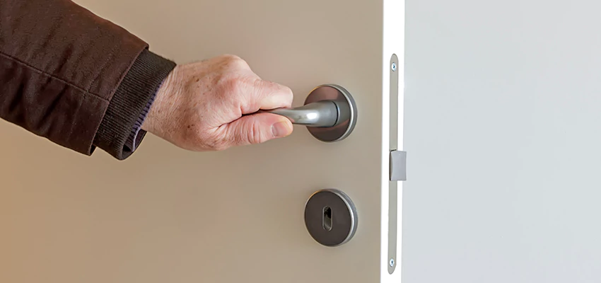 Restroom Locks Privacy Bolt Installation in Westmont, California
